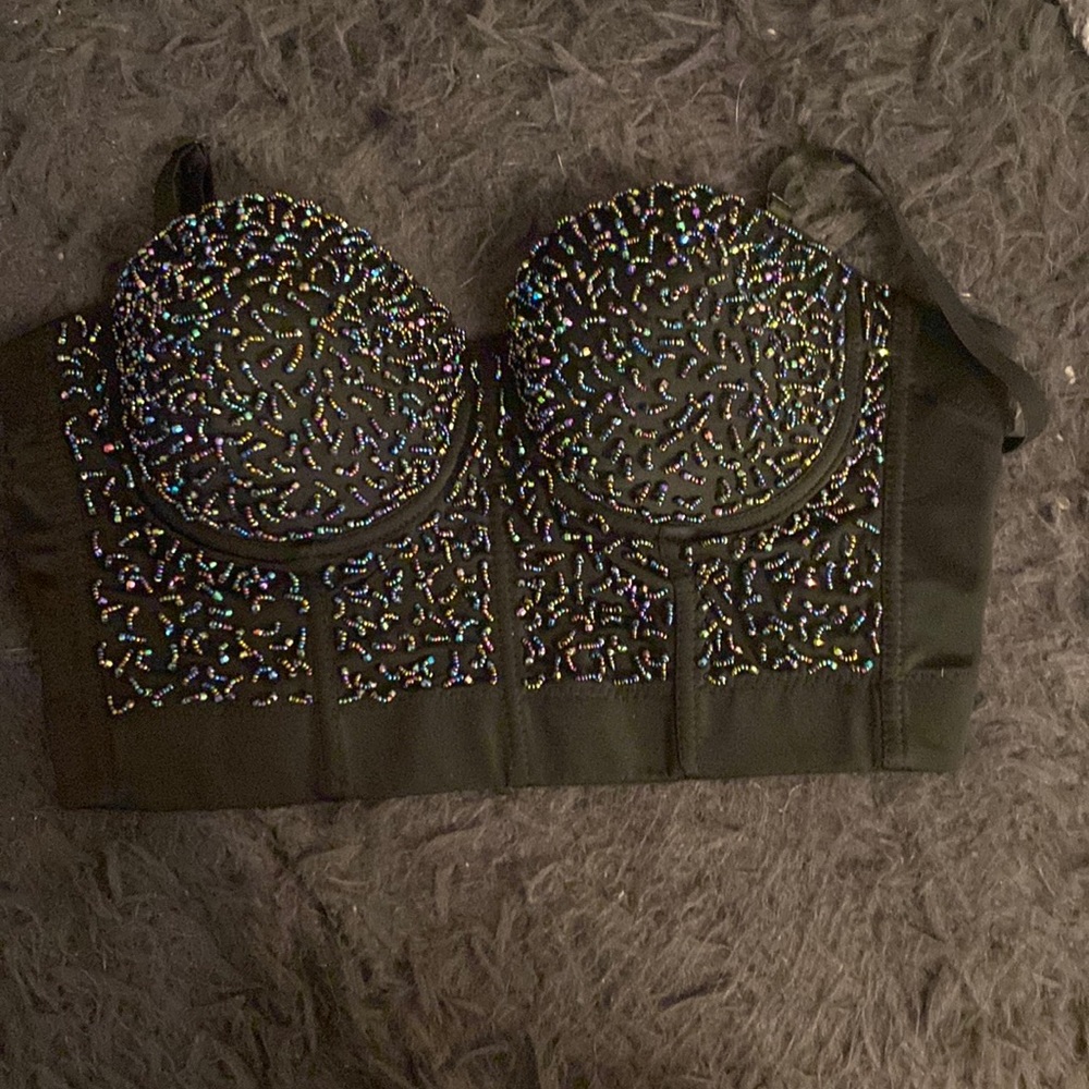 Sparkly CorsetTop NEVER WORN